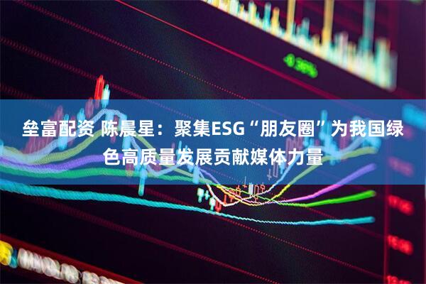 垒富配资 陈晨星：聚集ESG“朋友圈”为我国绿色高质量发展贡献媒体力量